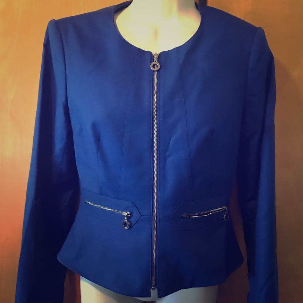 Calvin Klein Women’s Royal Blue Blazer size 4p